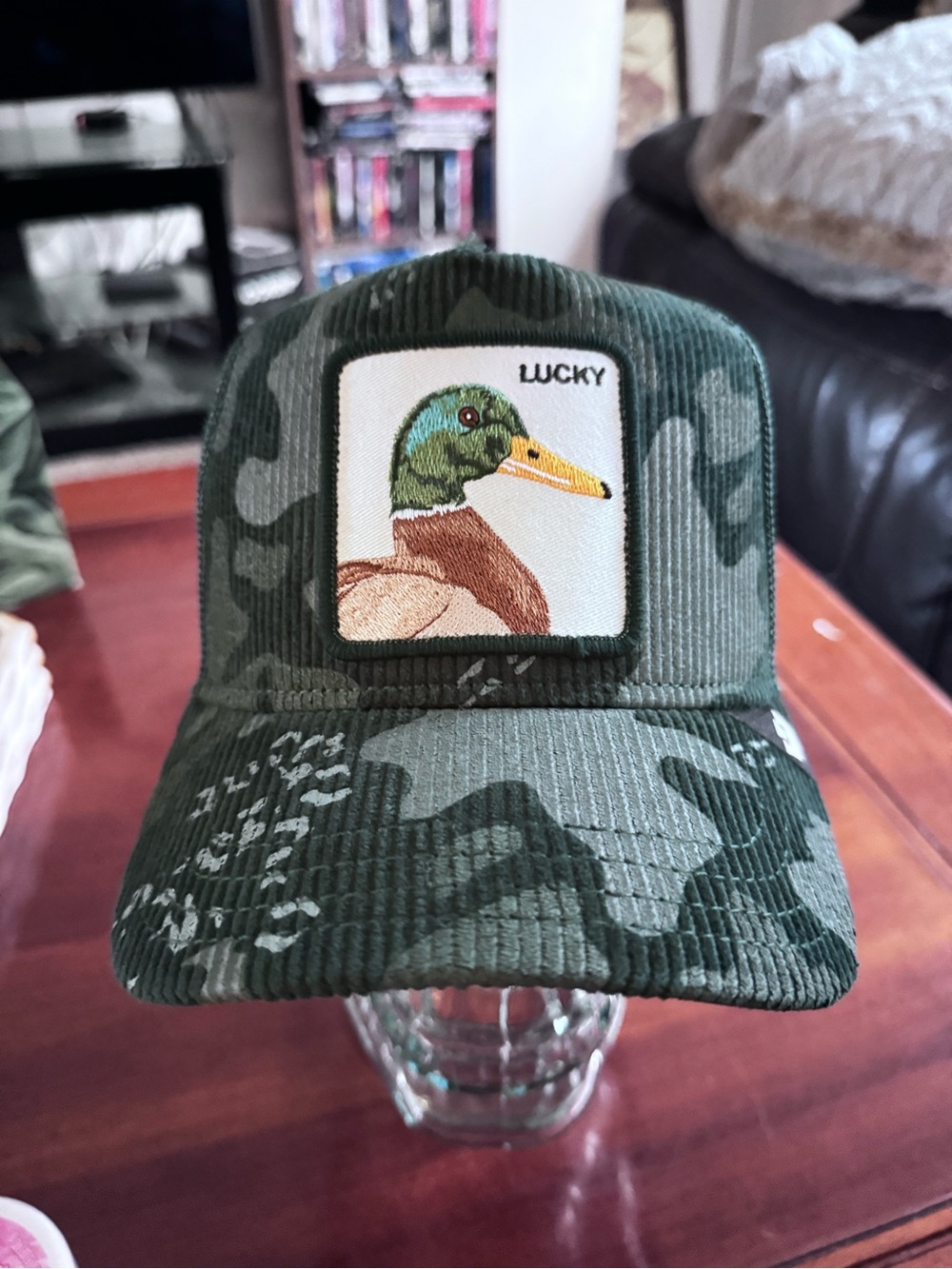 Goorin Bros. “DUCK CAMO” Lucky Trucker Hat. Mesh SnapBack NWT.